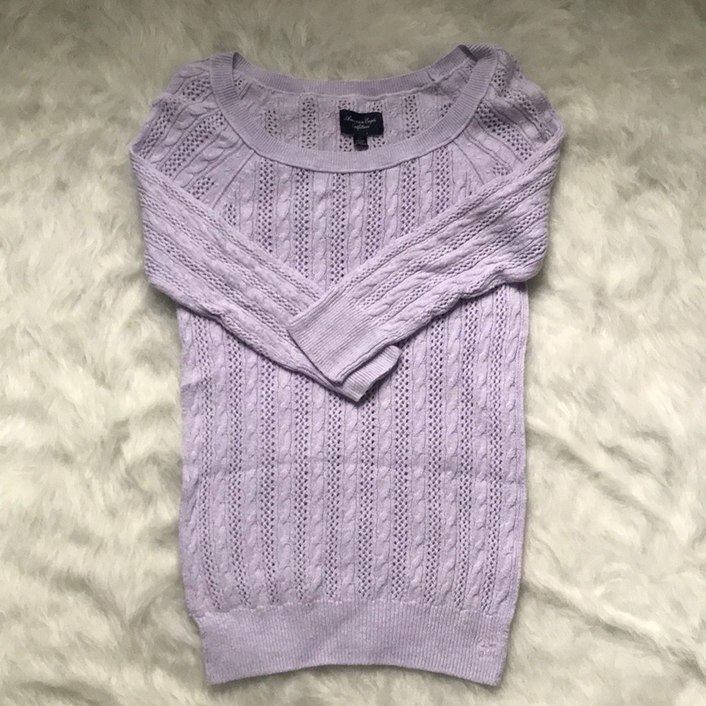 American Eagle lavender sweater💜
